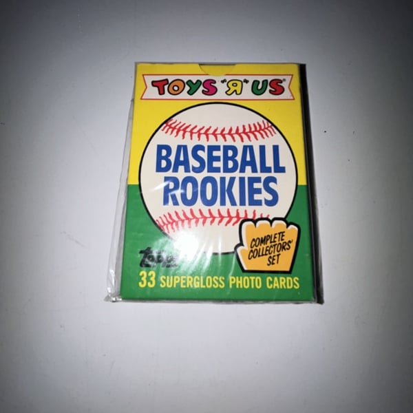Topps Toys R Us Baseball Rookies Complete Collectors Set 33 Photo Cards