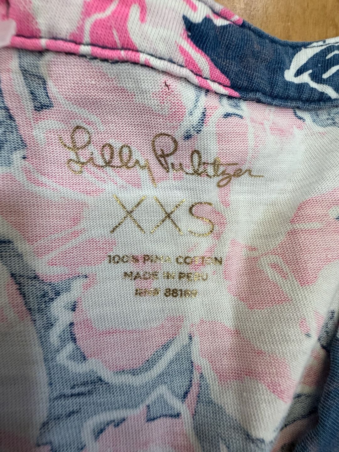 Lilly Pulitzer Marlee Dress Size XXS Inky Navy Flamingle 4