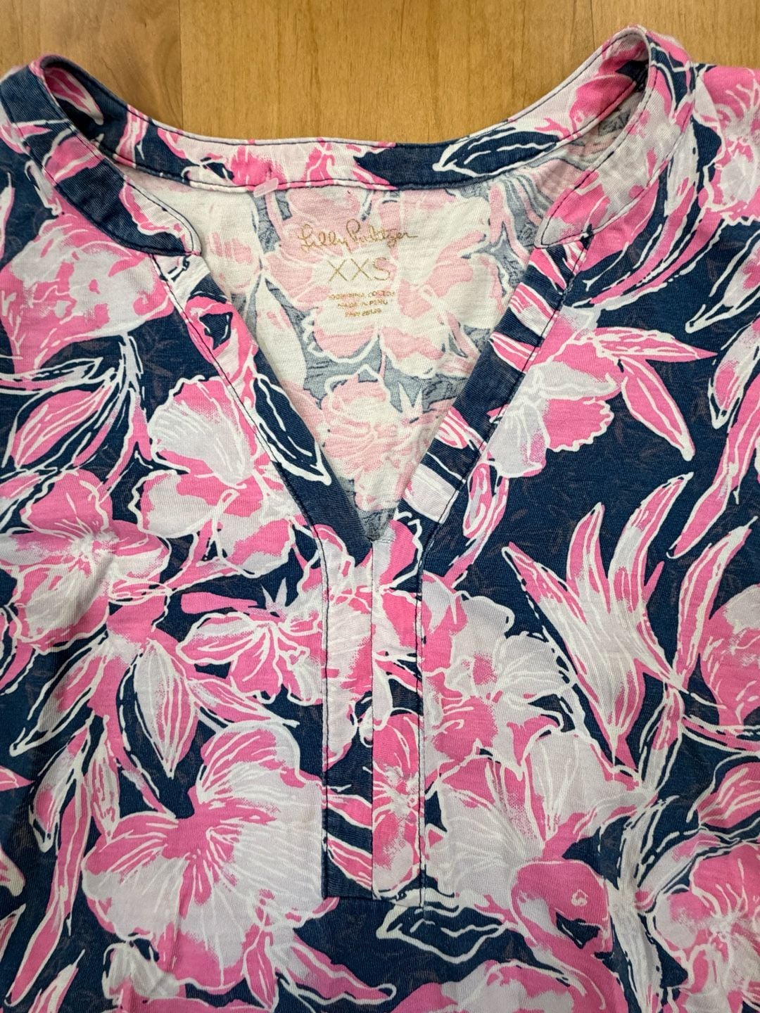 Lilly Pulitzer Marlee Dress Size XXS Inky Navy Flamingle 5