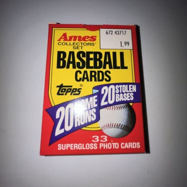 Topps Ames Collectors Set Baseball Cards 20/20 Club Supergloss Photo Cards