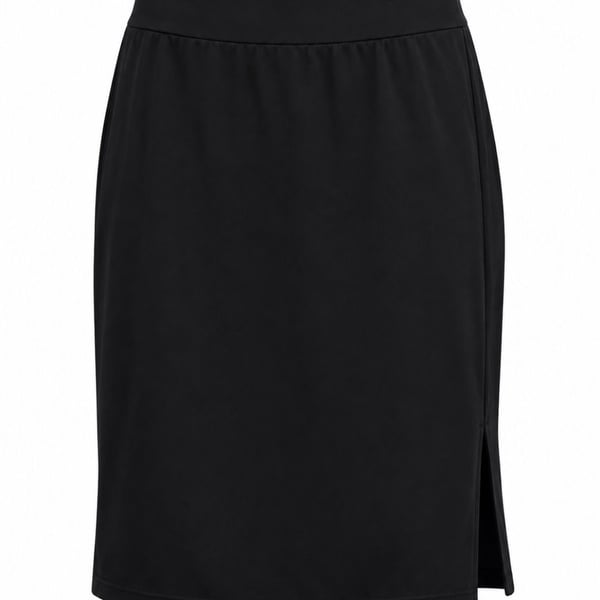 Nine West Skirt Size XXL Black Midi Pencil