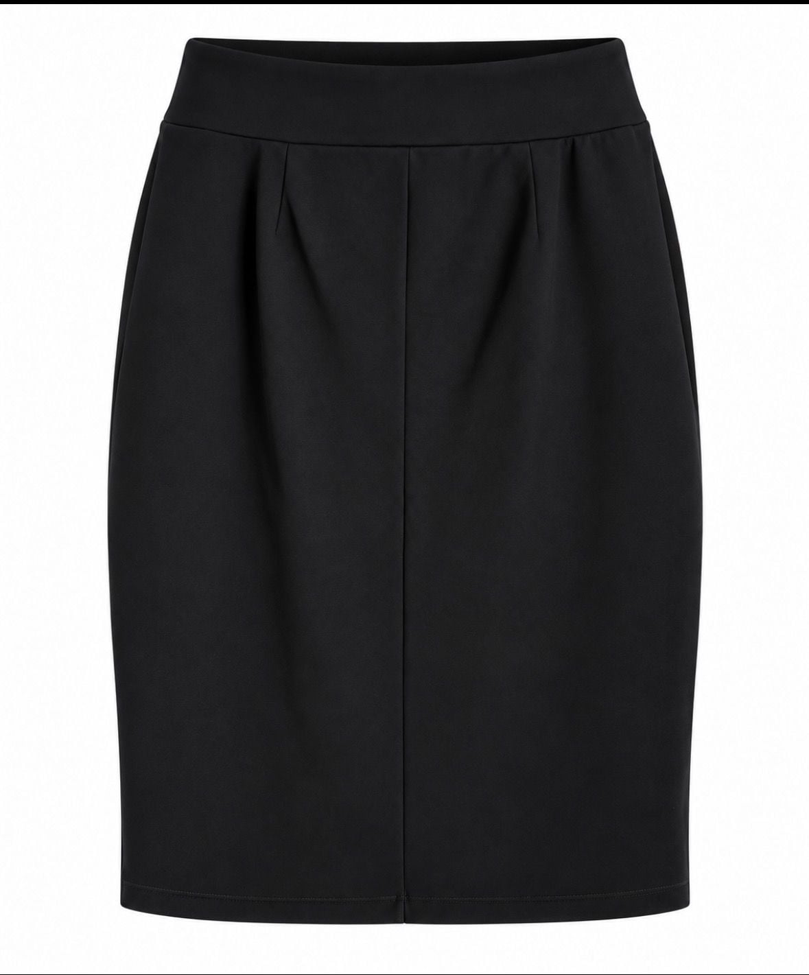 Nine West Skirt Size XXL Black Midi Pencil 3