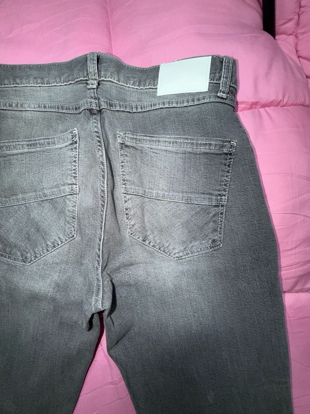 INC International Concepts Skinny Fit Jeans Size 33x30 Black wash Denim 11