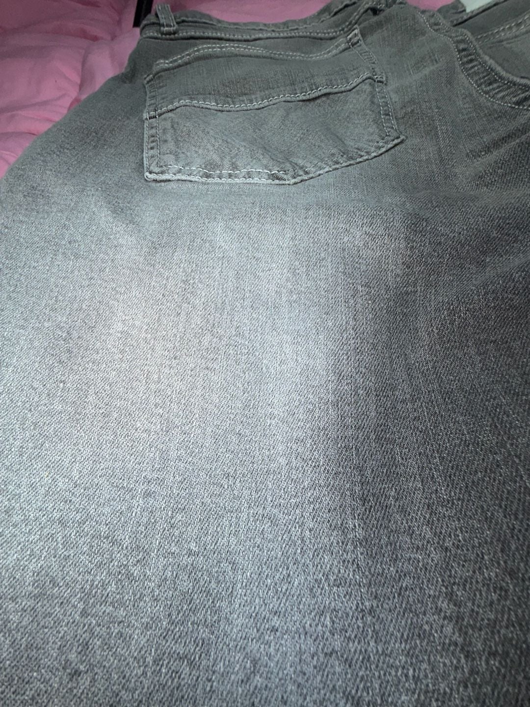 INC International Concepts Skinny Fit Jeans Size 33x30 Black wash Denim 13