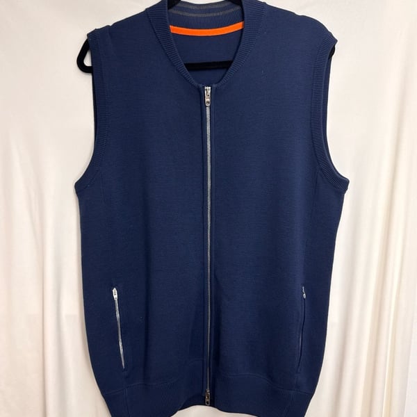 Balenciaga Full Zip Sweater Vest Size NEW
