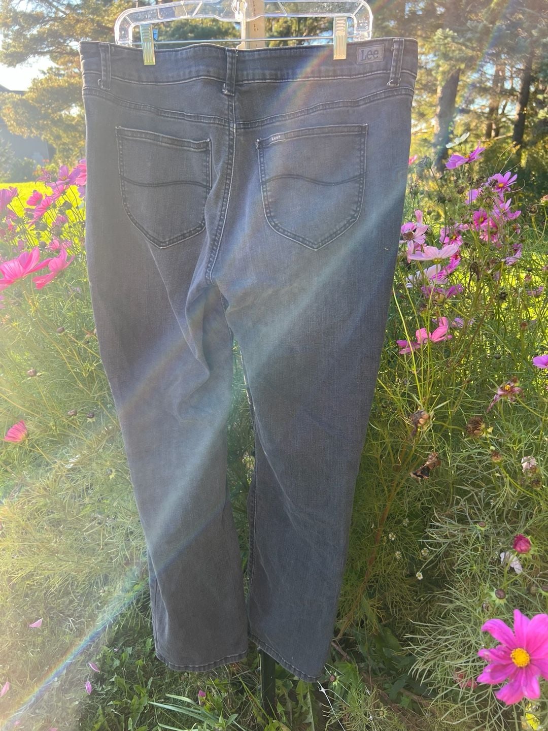 Lee Regular Fit Straight Leg Mid Rise Size 18 Medium 4