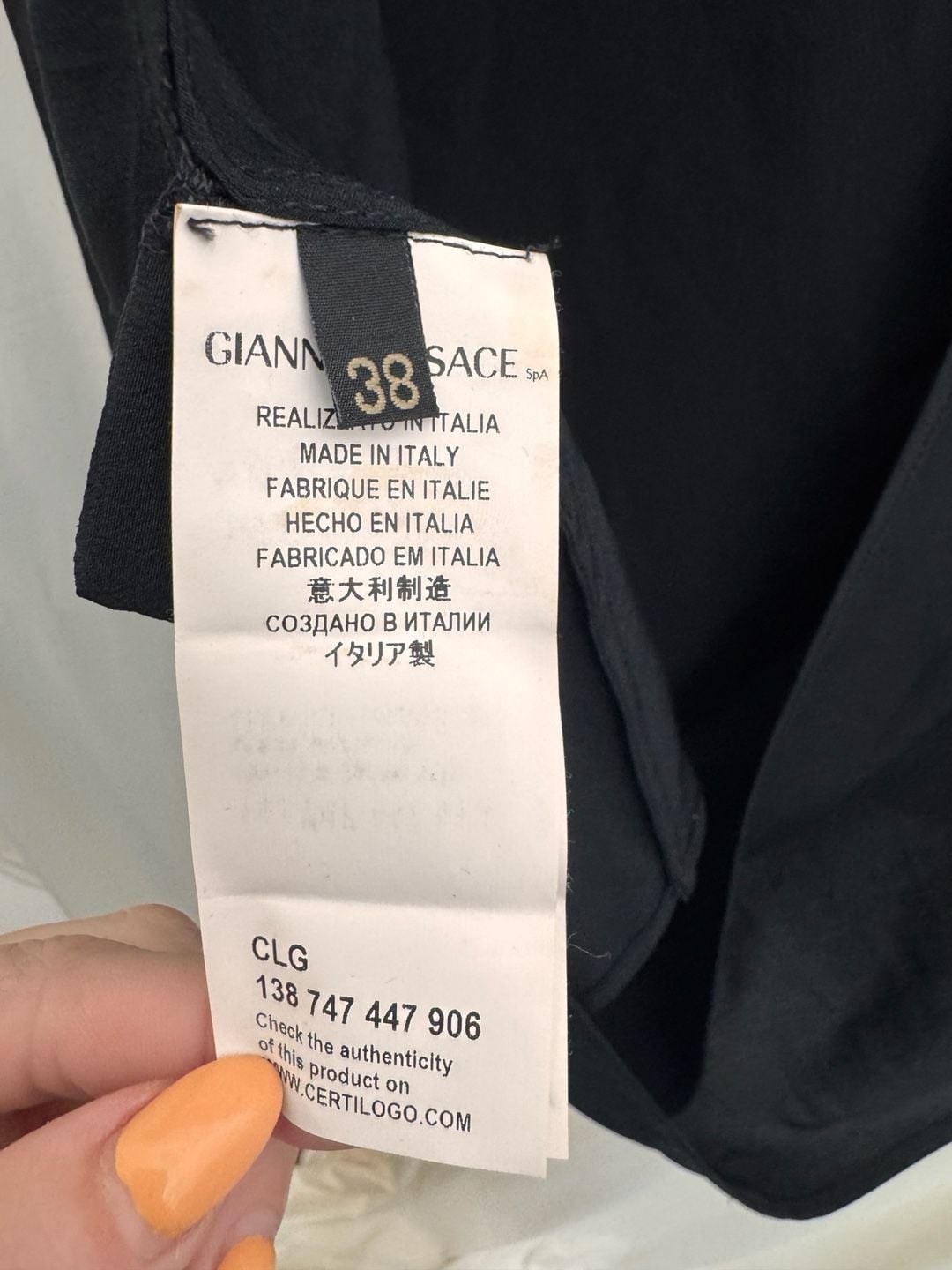 Gianni Versace Black Asymmetric Draped Wrap Sleeveless Medusa 7