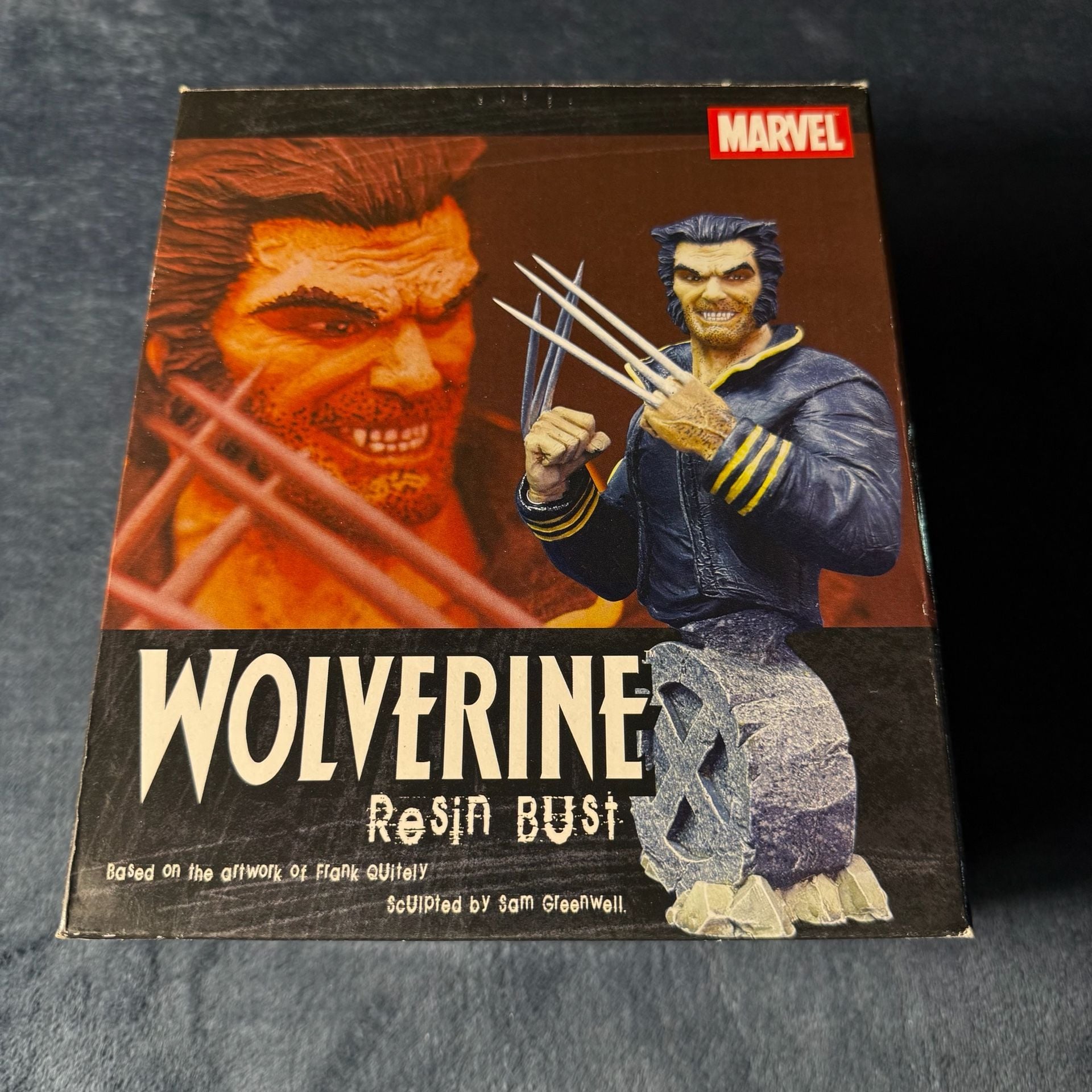 Diamond Select Wolverine Resin Bust Frank Quitely 1