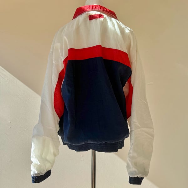 Vintage Pierre Cardin Colorblock Zip Windbreaker Jacket