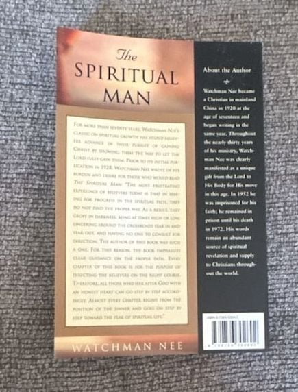 The Spiritual Man Volume Three by Watchman Nee Paperback 2