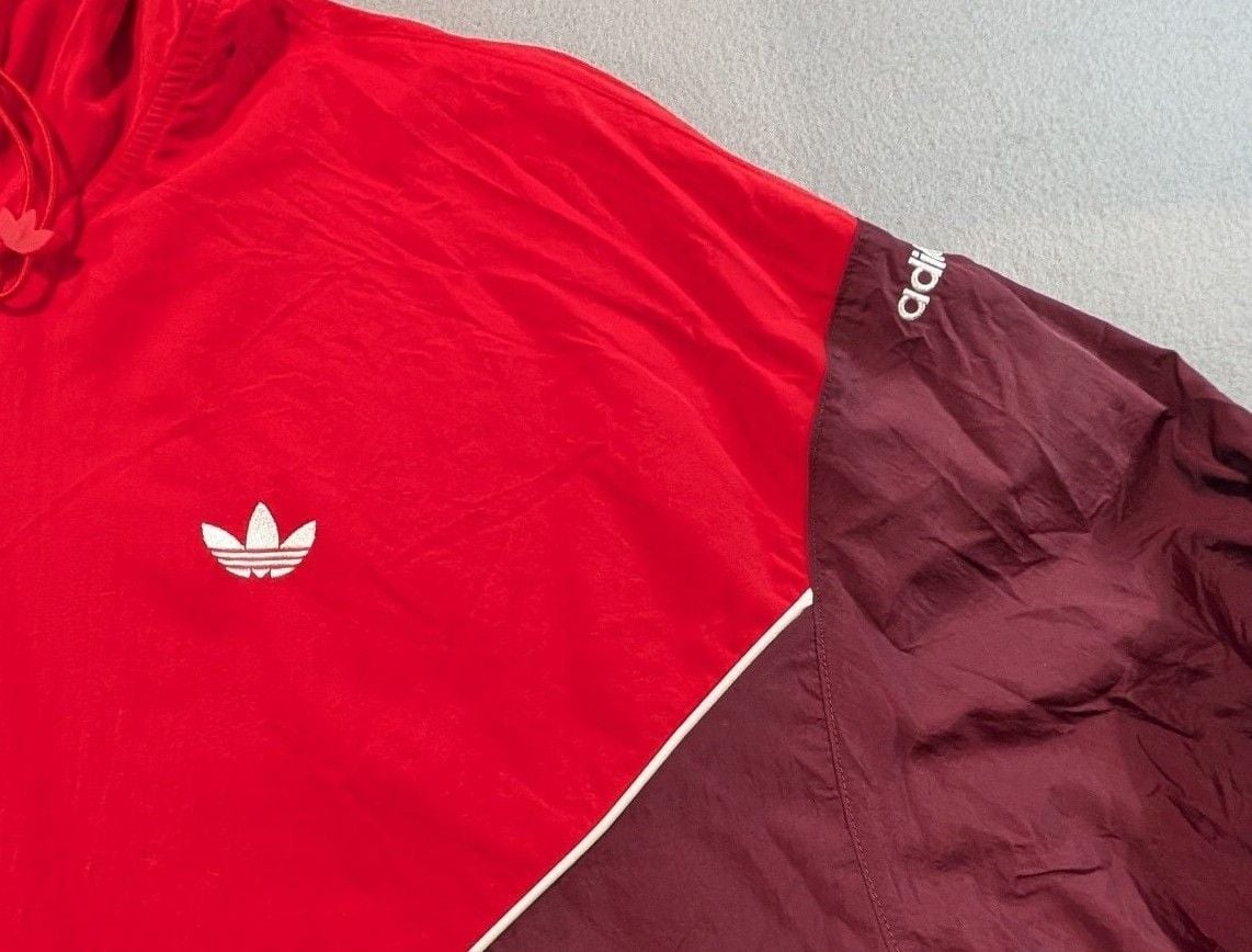 Adidas Originals Archive Windbreaker Jacket Size L Colorblock 3