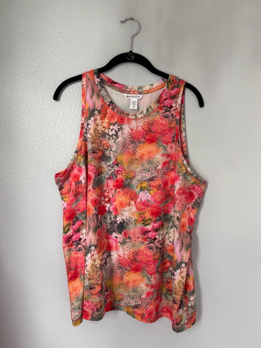 Athleta Refined Zephyr Tank Size XL Renewed Bloom Floral 2