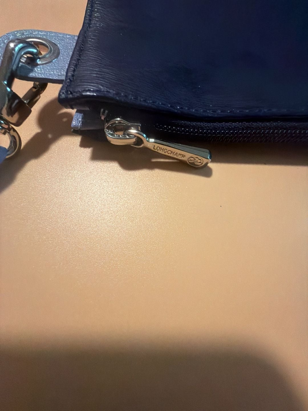 Authentic Longchamp Roseau Flat Wristlet 6