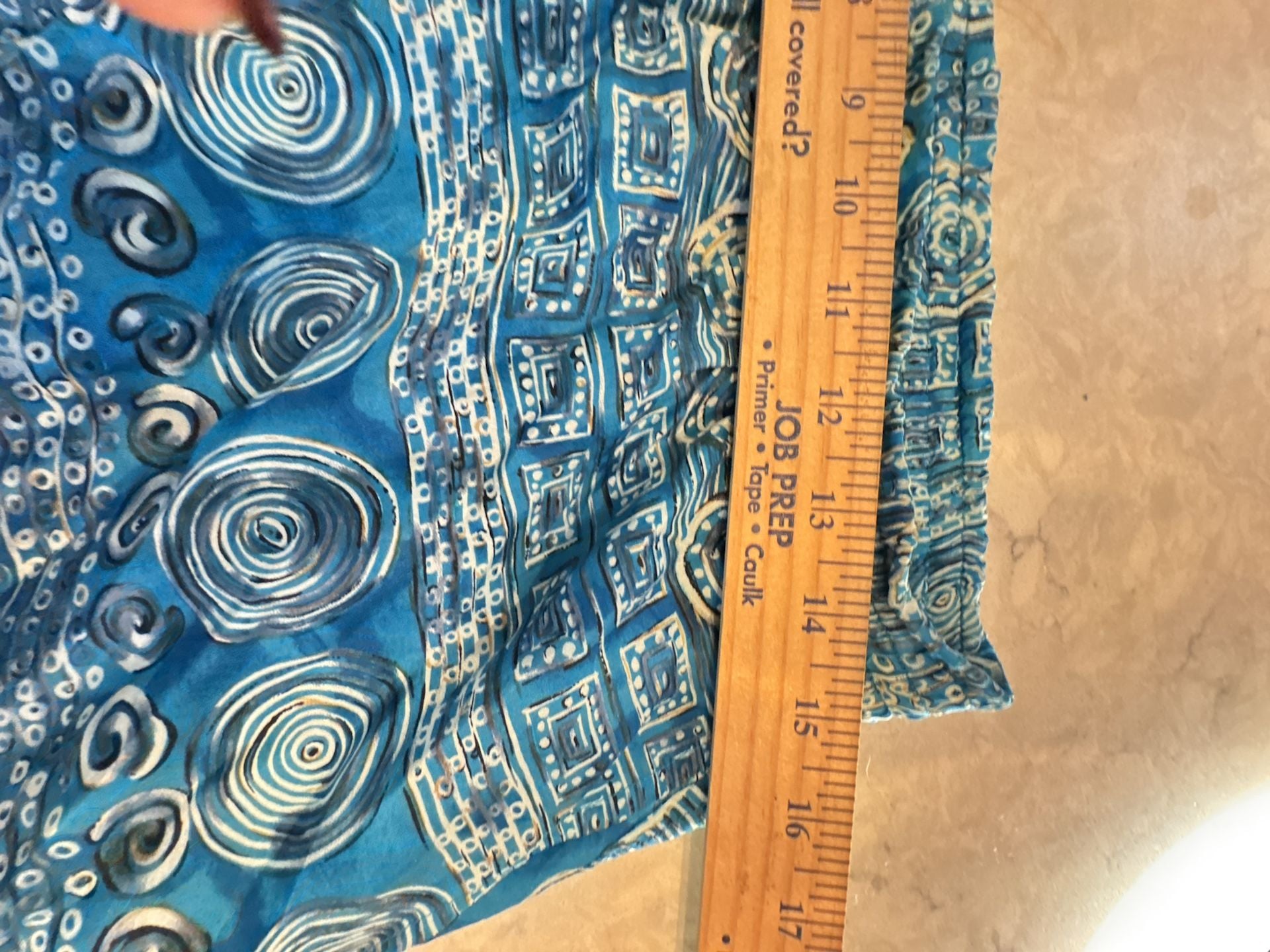 Carole Little 100% silk loose capri boho 5