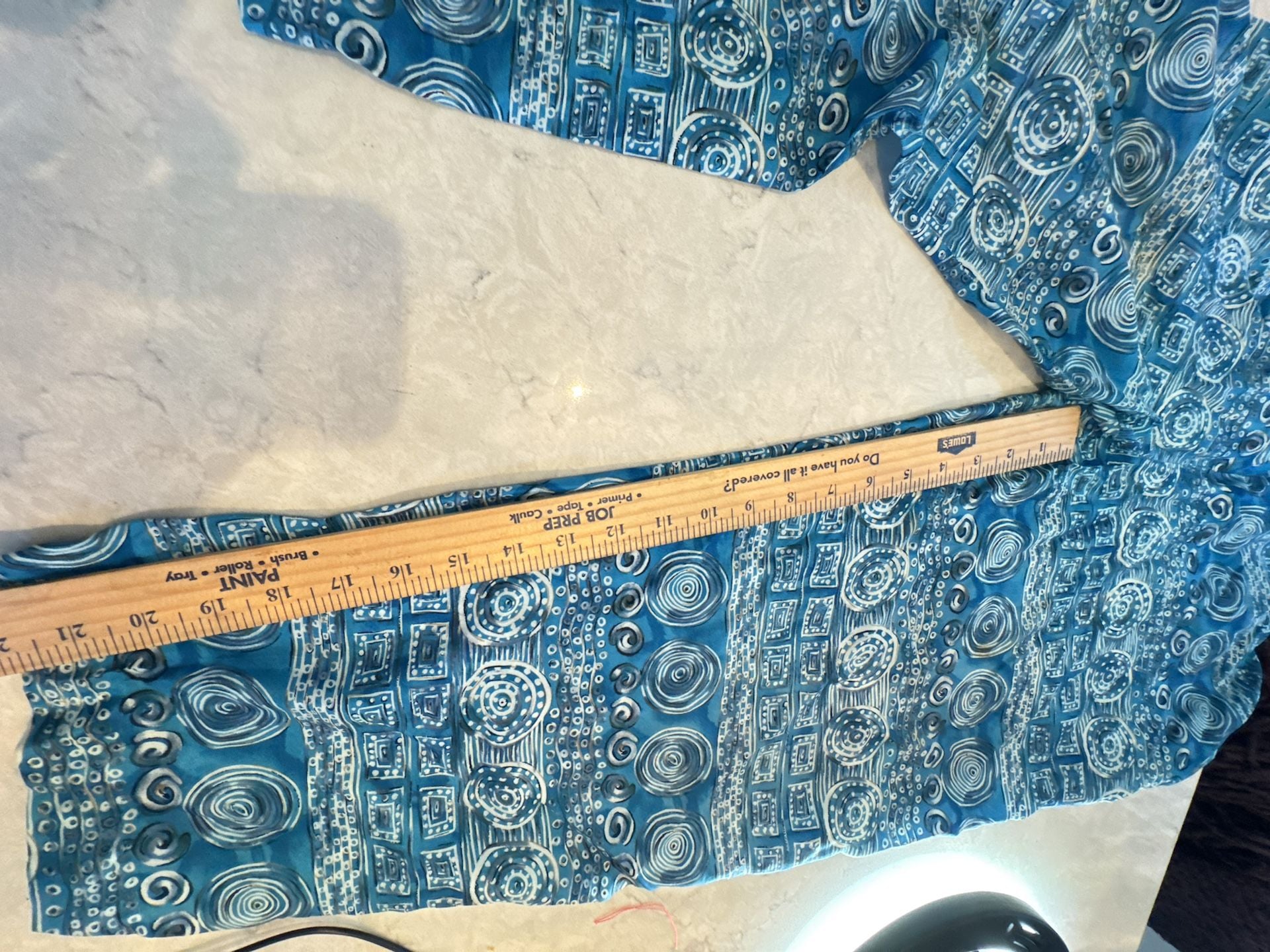 Carole Little 100% silk loose capri boho 6