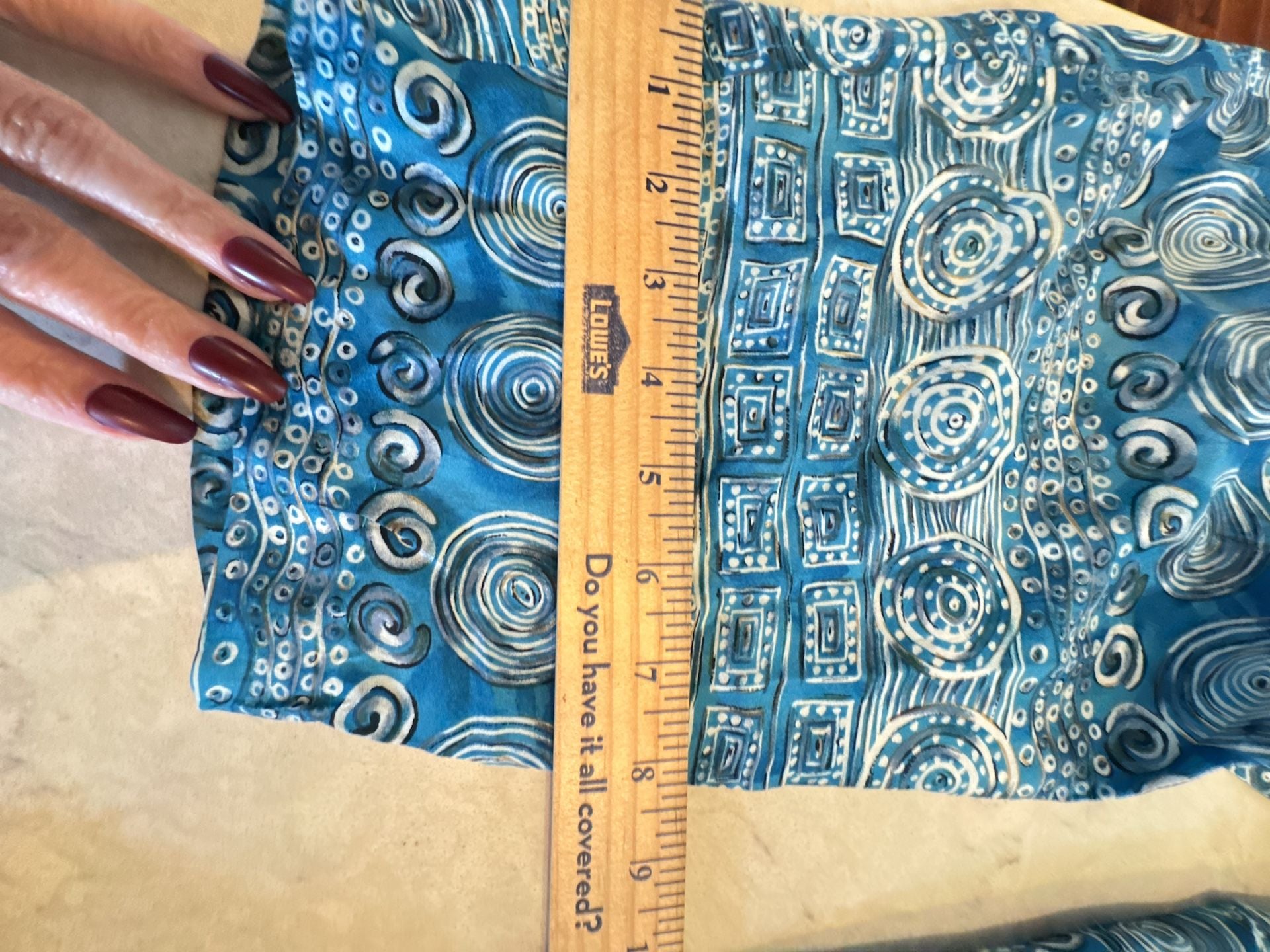 Carole Little 100% silk loose capri boho 7