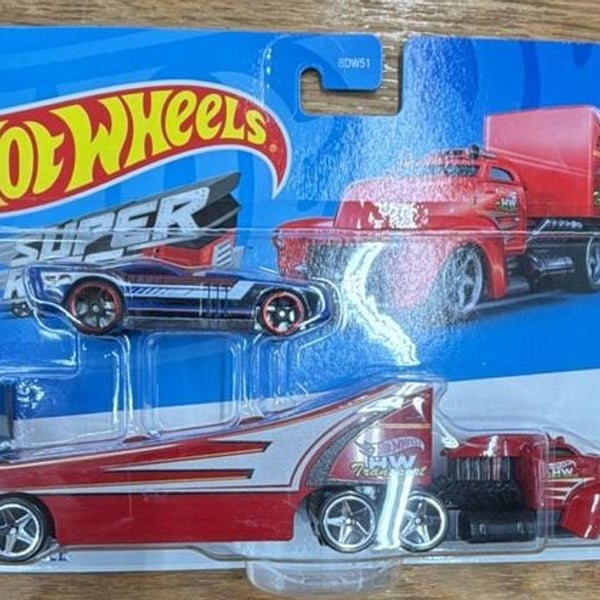 Hot Wheels Super Rigs Rock N Race Diecast Car