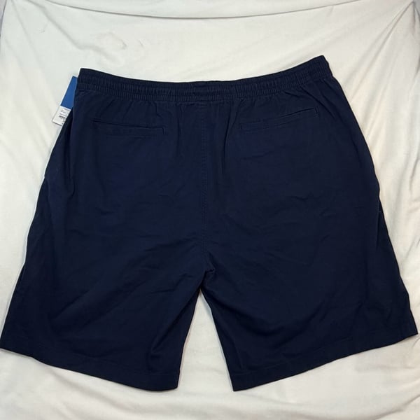 The Foundry Supply Co Shorts Size 3XLT Navy Blue Drawstring
