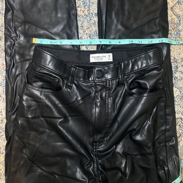 Abercrombie & Fitch The Ankle Straight Ultra High Rise Size 28 6