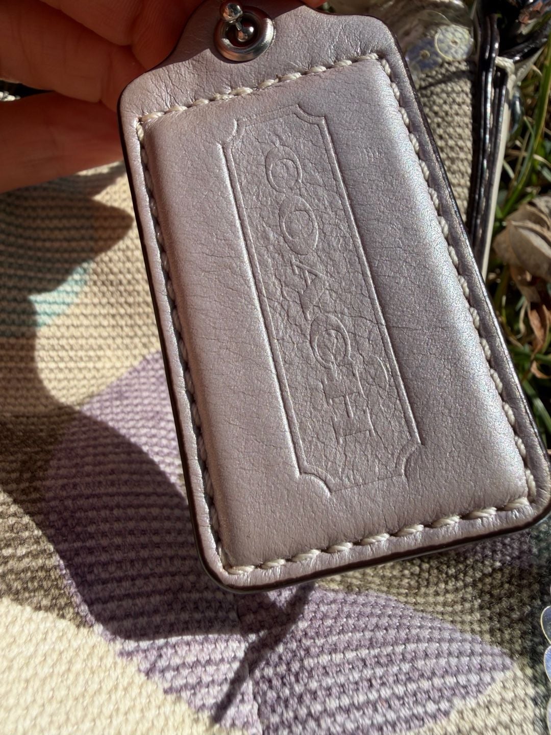 Vintage Coach Kristin Sequin OPT Art Shoulder y2k 3