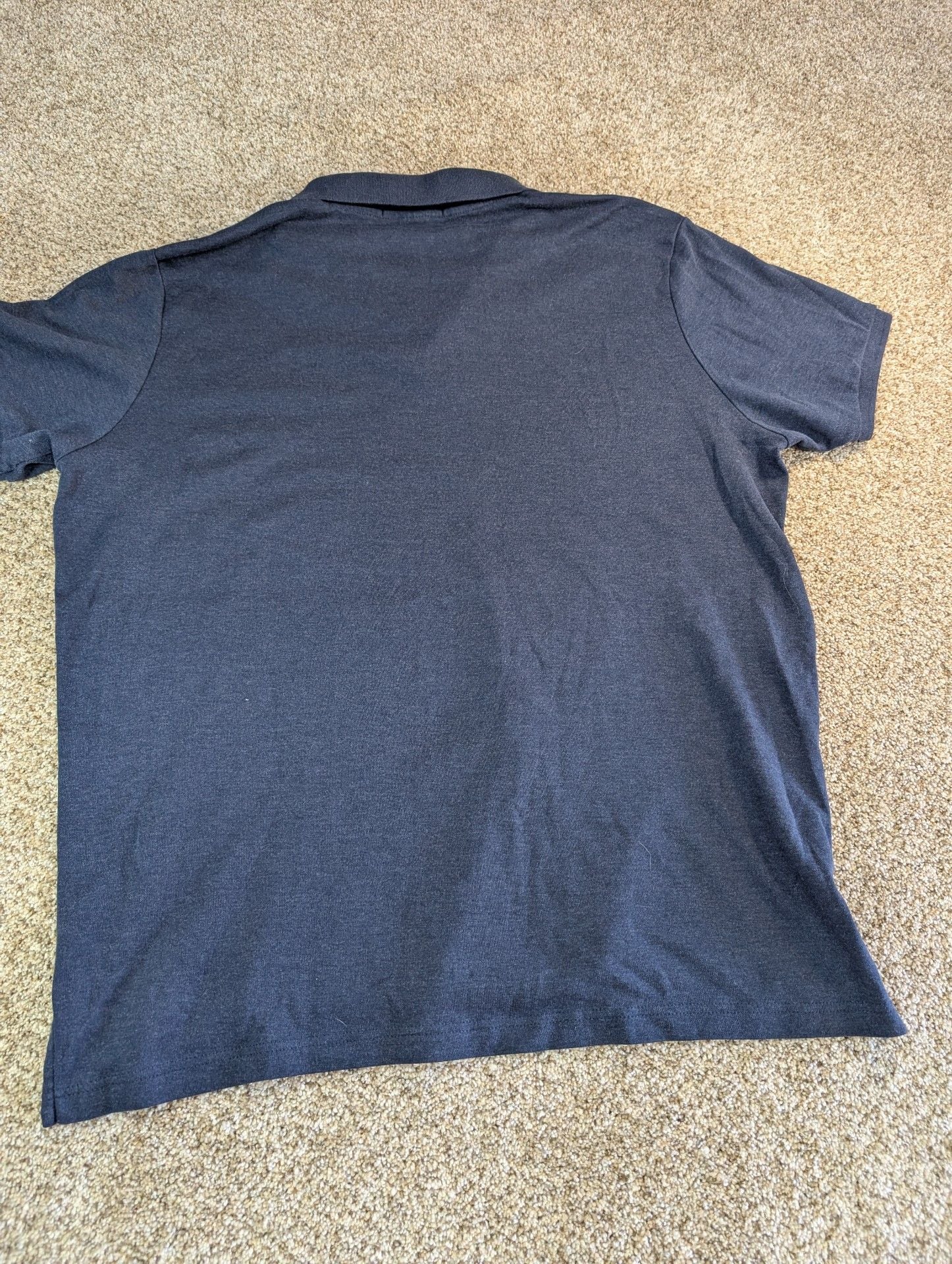 U.S. Polo Assn. Polo Shirt Size XXL Blue Orange Accent Short Sleeve 7