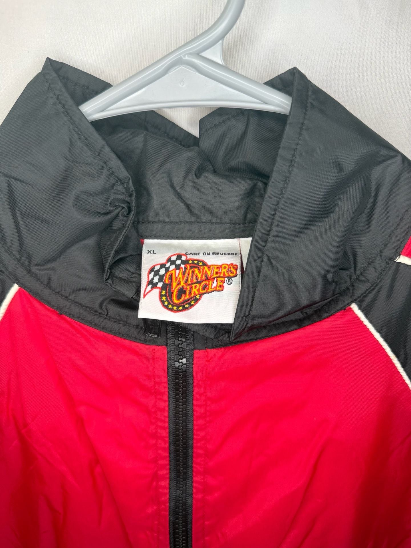 Winners Circle Dale Earnhardt Jr Bud Racing Windbreaker Size XL 3