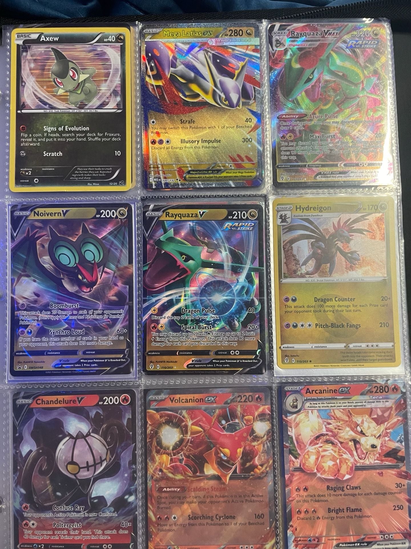 Pokémon TCG Collector Binder with Assorted Pokemon Cards 6