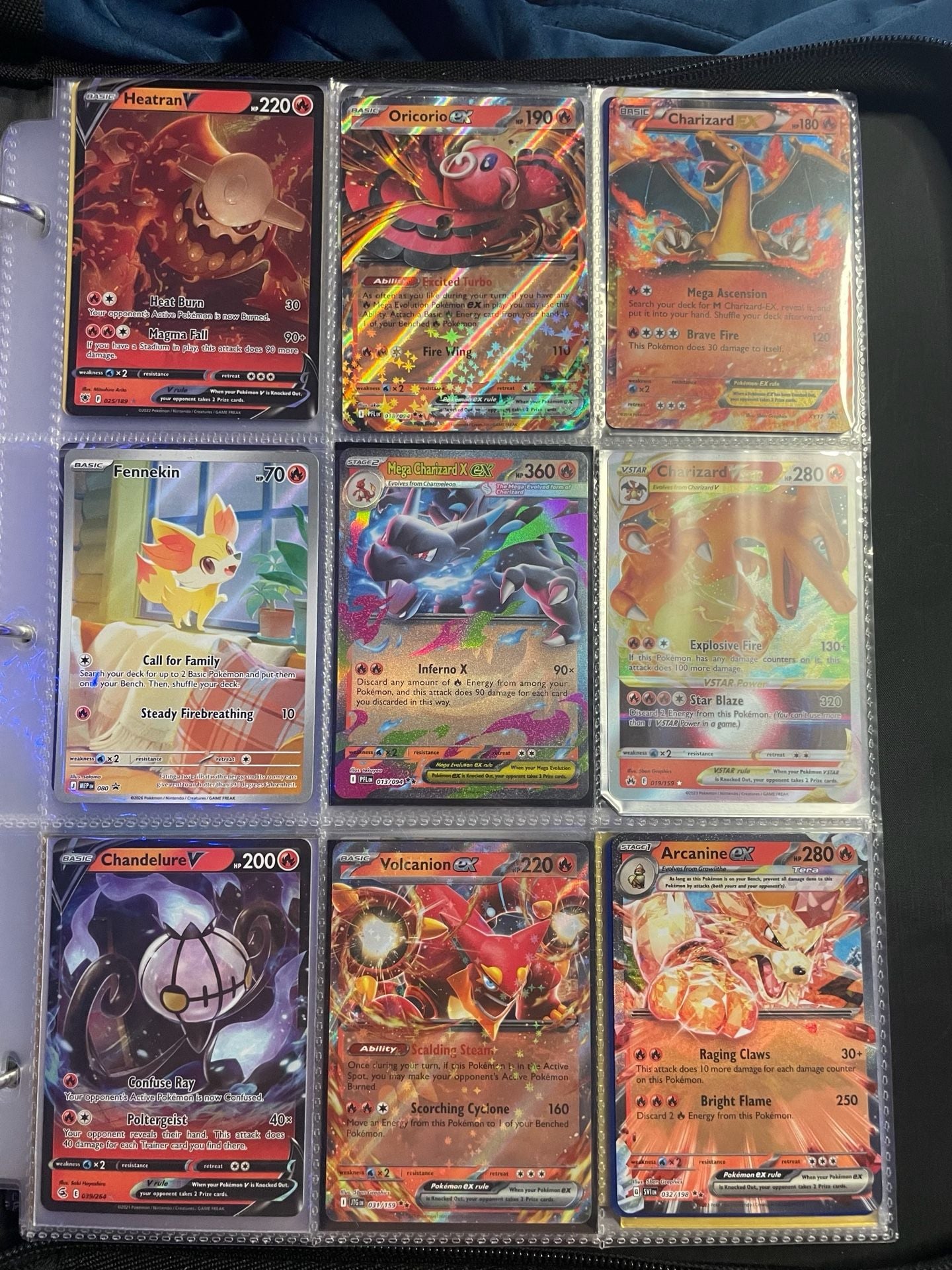 Pokémon TCG Collector Binder with Assorted Pokemon Cards 7