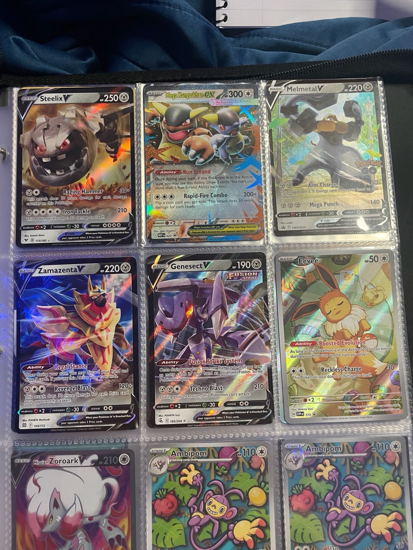 Pokémon TCG Collector Binder with Assorted Pokemon Cards 9