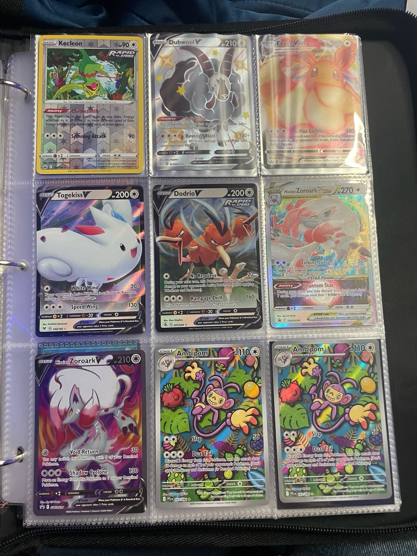 Pokémon TCG Collector Binder with Assorted Pokemon Cards 10