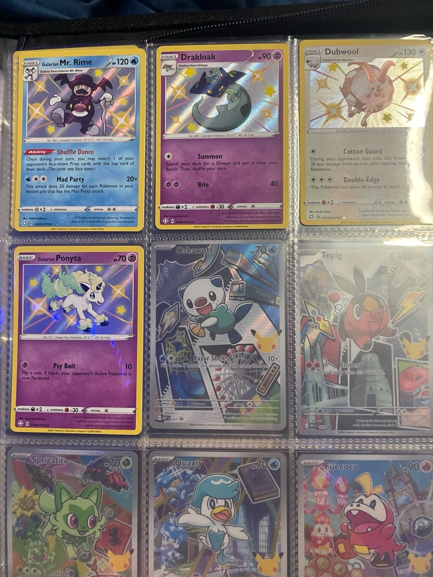 Pokémon TCG Collector Binder with Assorted Pokemon Cards 14