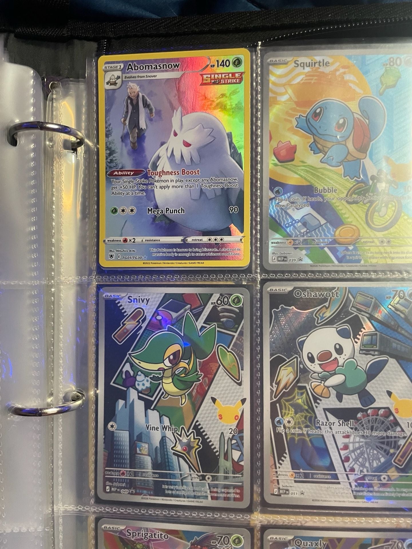 Pokémon TCG Collector Binder with Assorted Pokemon Cards 15
