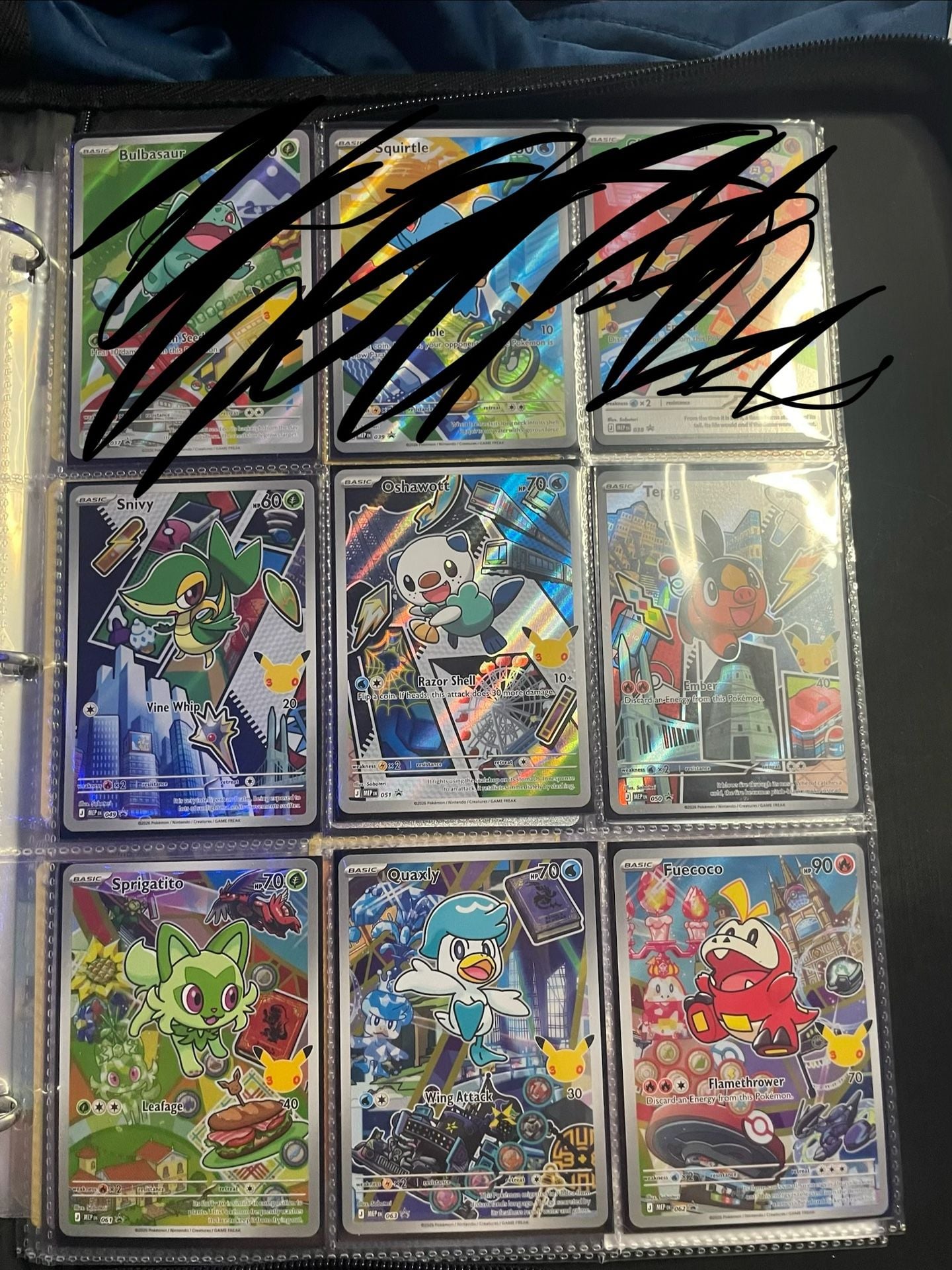 Pokémon TCG Collector Binder with Assorted Pokemon Cards 16