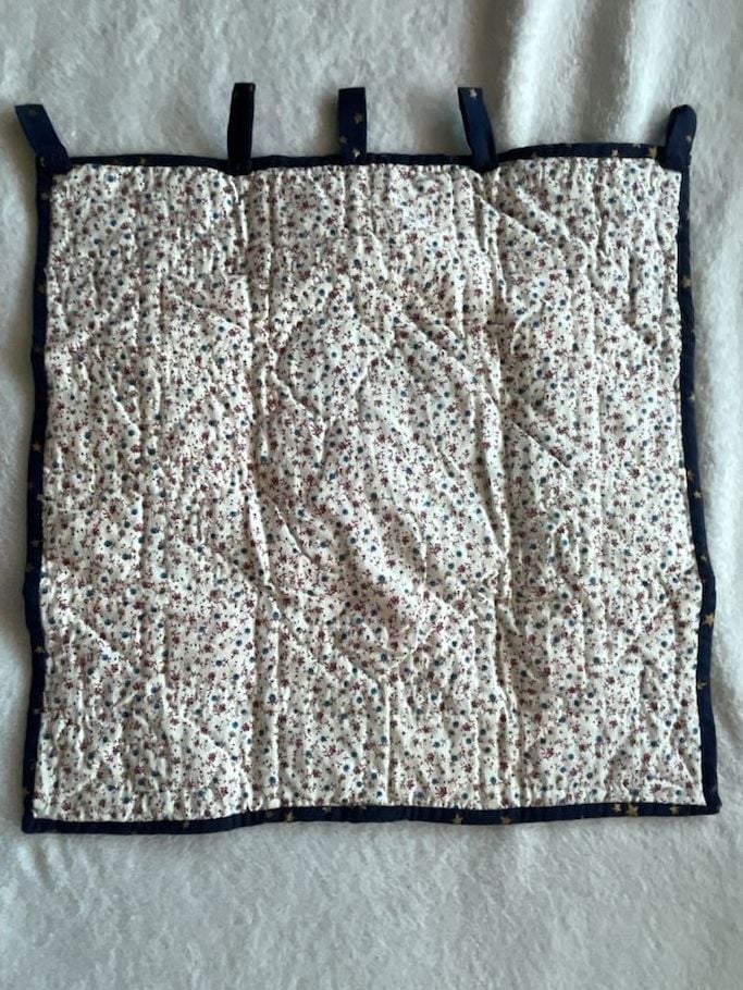 Wild Goose Chase Quilt Lonely Teddy Bear 18 in Square 2