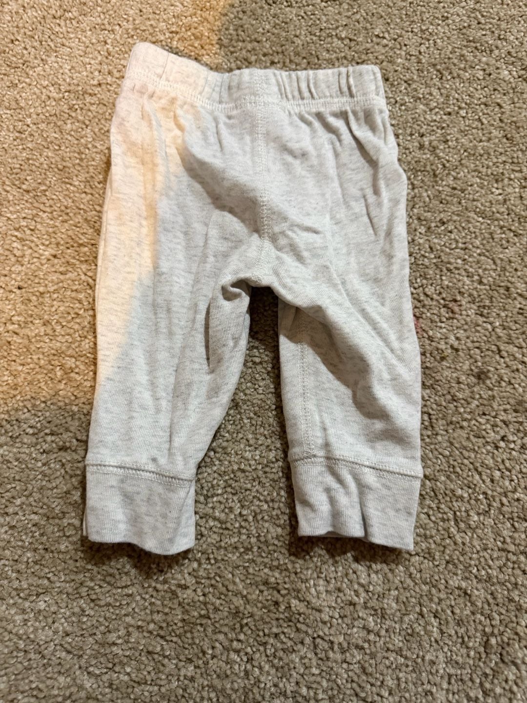 Carter's Pull On Jogger Pants Size 3M Gray Heather Cotton 4