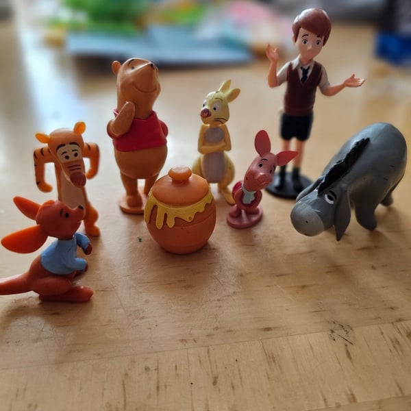Disney Winnie The Pooh And Friends PVC Figurine Playset