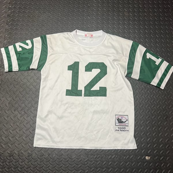 Mitchell & Ness Joe Namath 1968 New York Jets Jersey XL White