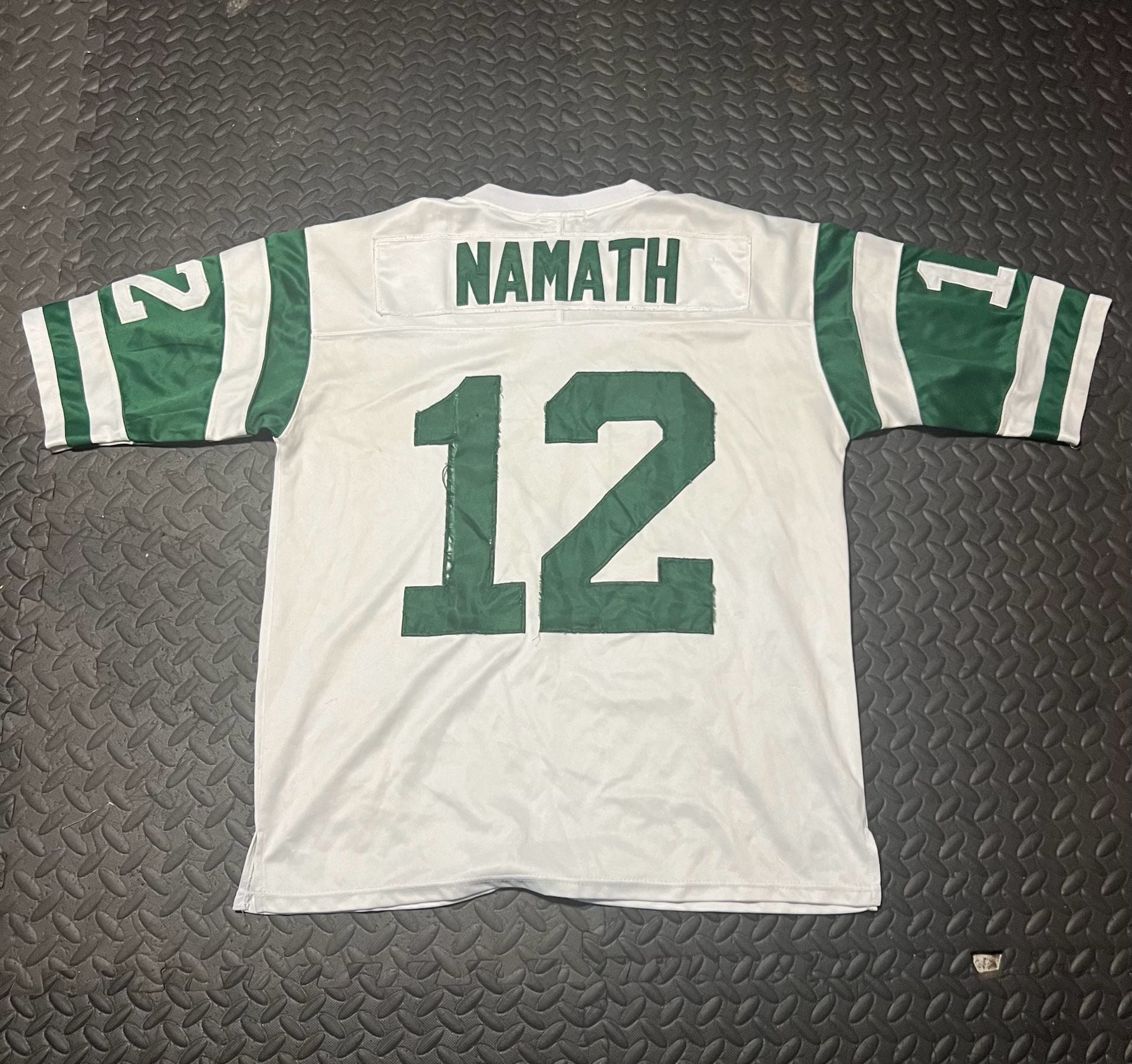 Mitchell & Ness Joe Namath 1968 New York Jets Jersey XL White 4