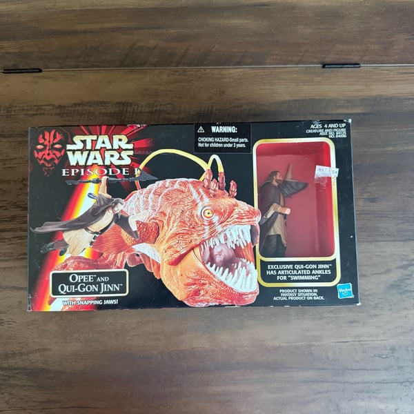 Star Wars Episode I Opee And Qui-Gon Jinn Figure Set