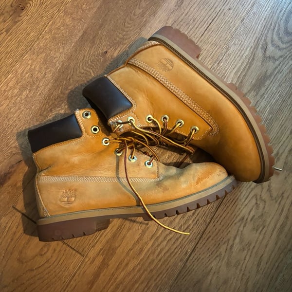 Timberland 6-Inch Premium Waterproof Boot Wheat Size 5.5 Mens