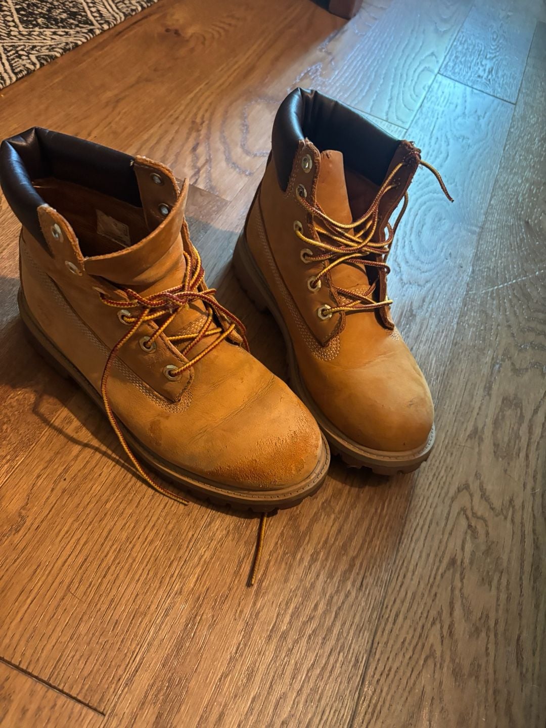 Timberland 6-Inch Premium Waterproof Boot Wheat Size 5.5 Mens 3
