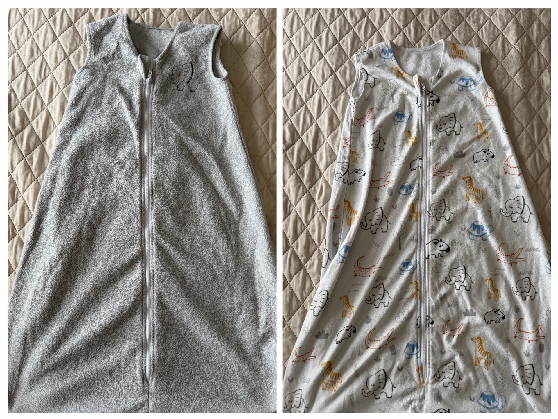 HALO Micro-Fleece SleepSack Wearable Blanket Lot of 2 1