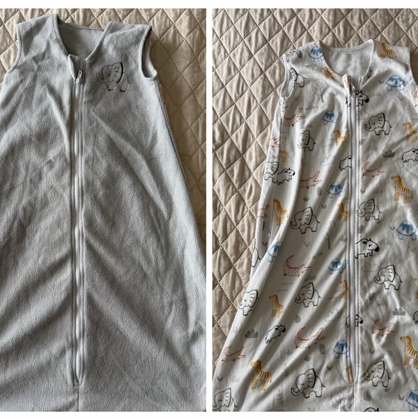 HALO Micro-Fleece SleepSack Wearable Blanket Lot of 2
