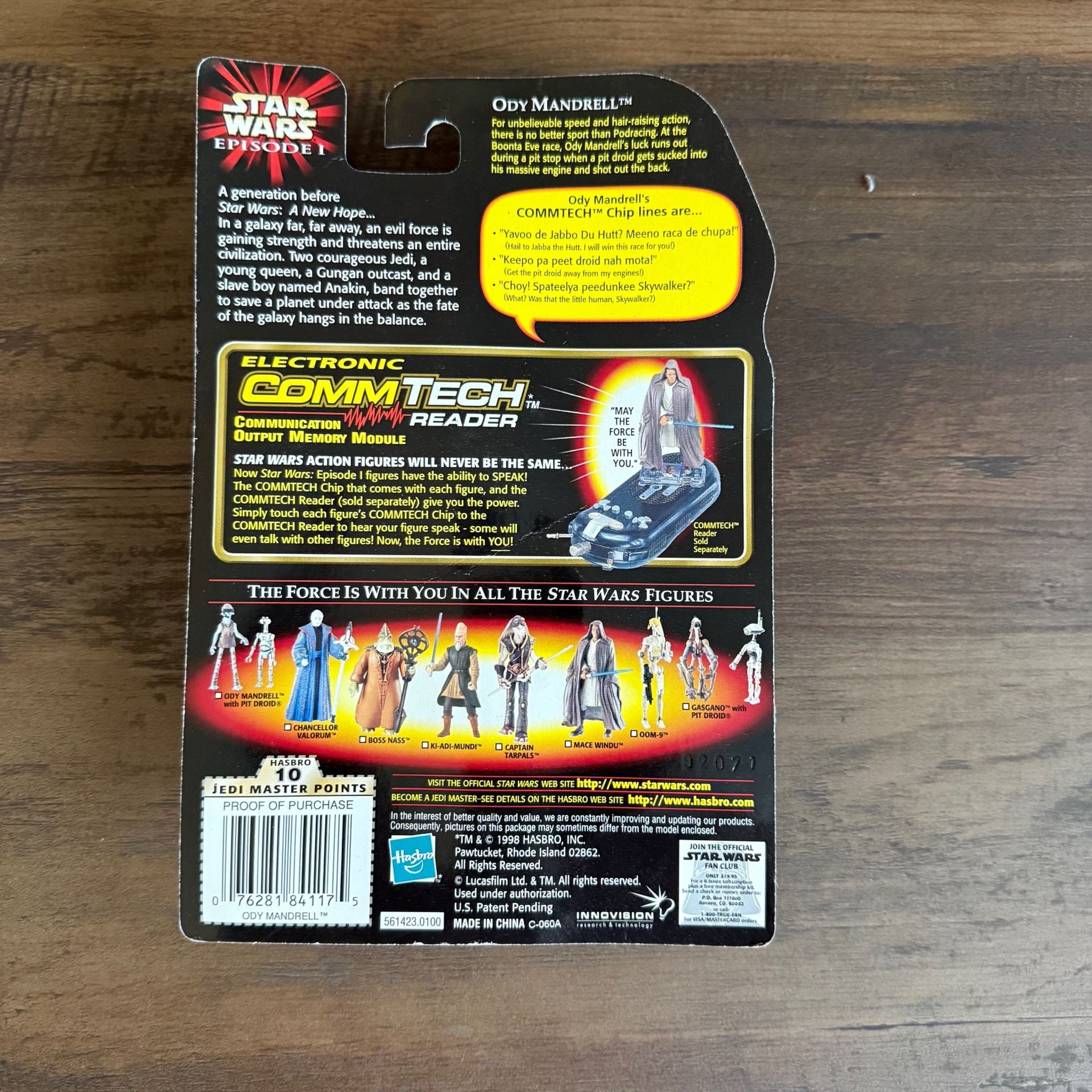 Star Wars Episode I Ody Mandrell Action Figure 2