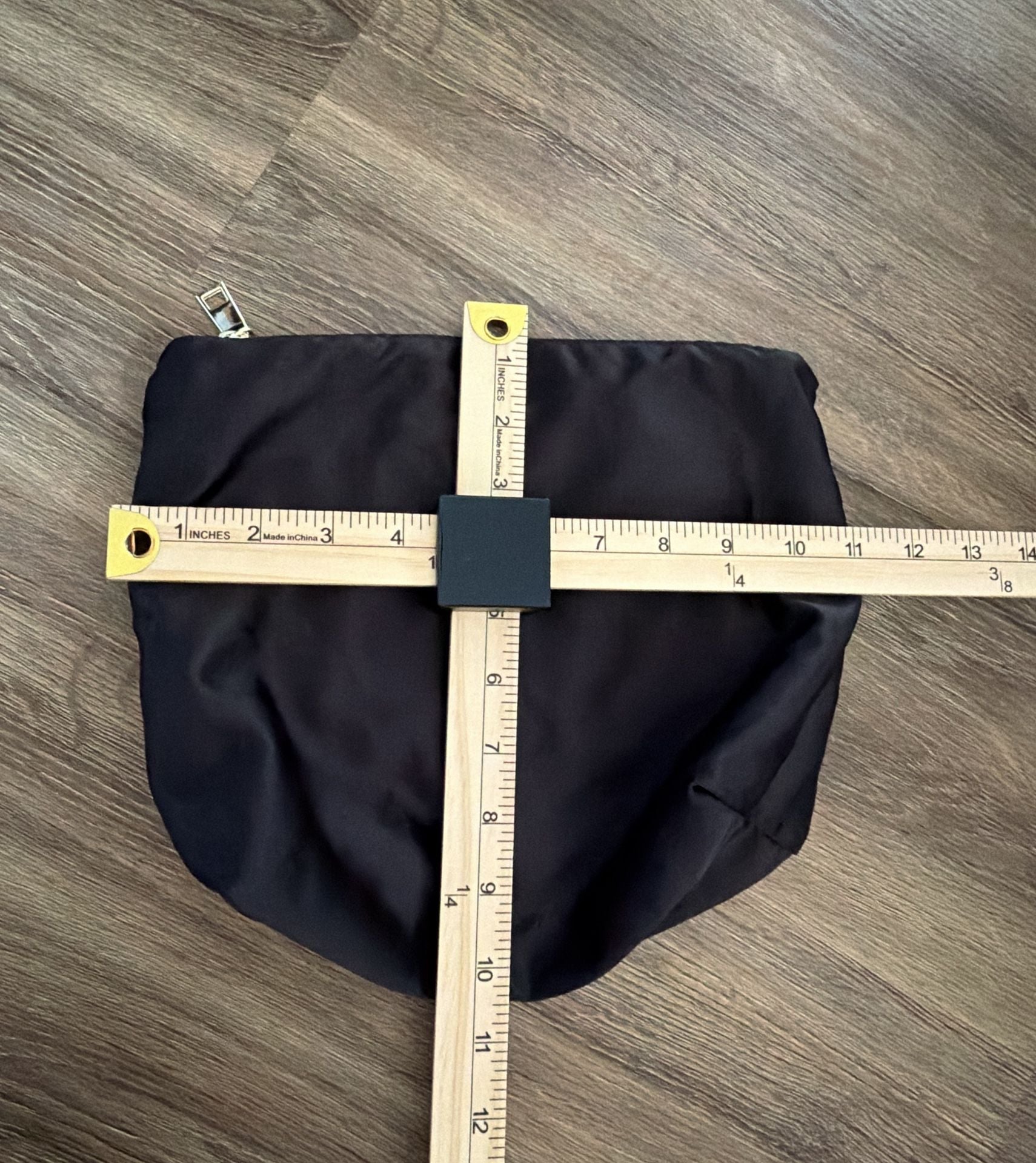 Kattee Black Nylon Cosmetic Pouch 5