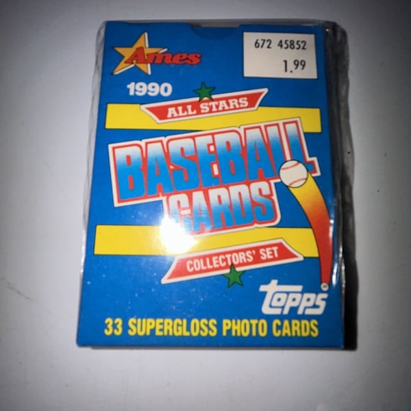 1990 Topps Ames All Stars Baseball Cards Collectors' Set Sealed