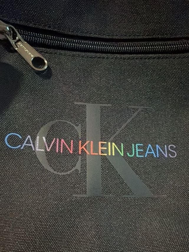 Calvin Klein Jeans Micro Flatpack Pride Crossbody Bag Black 5