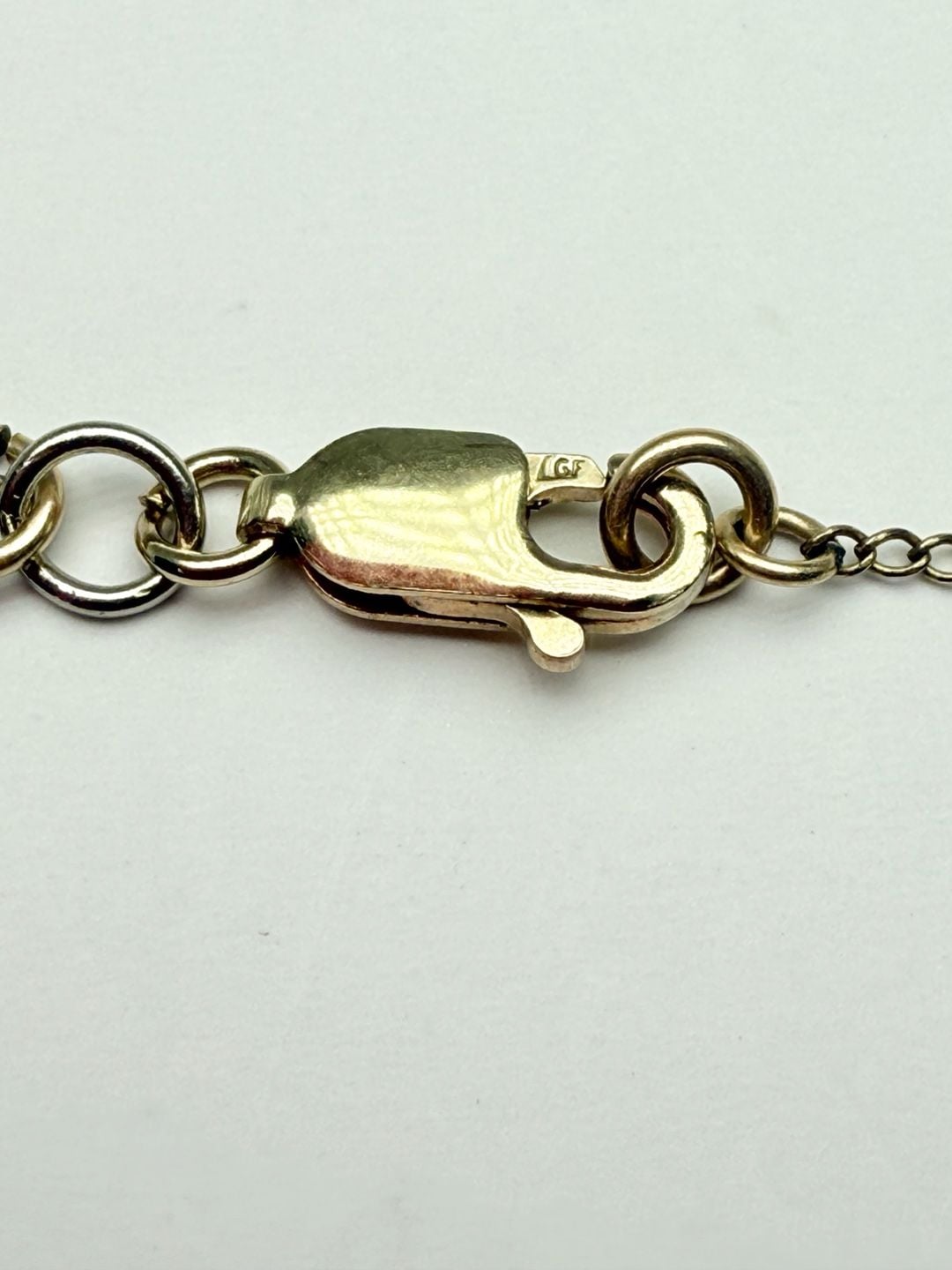 Vintage 14k Gold Filled Etched Cross Pendant Necklace 5