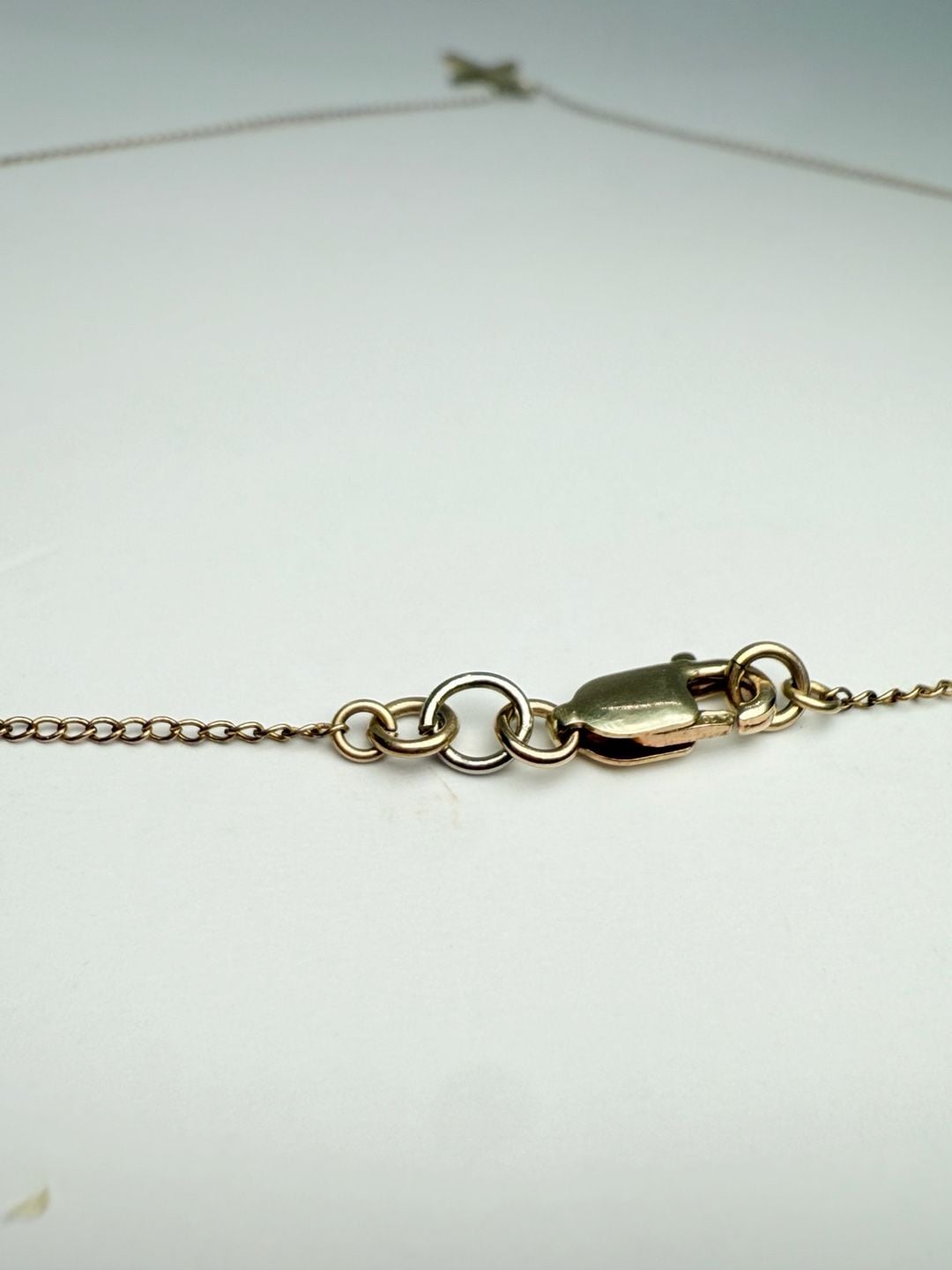 Vintage 14k Gold Filled Etched Cross Pendant Necklace 9