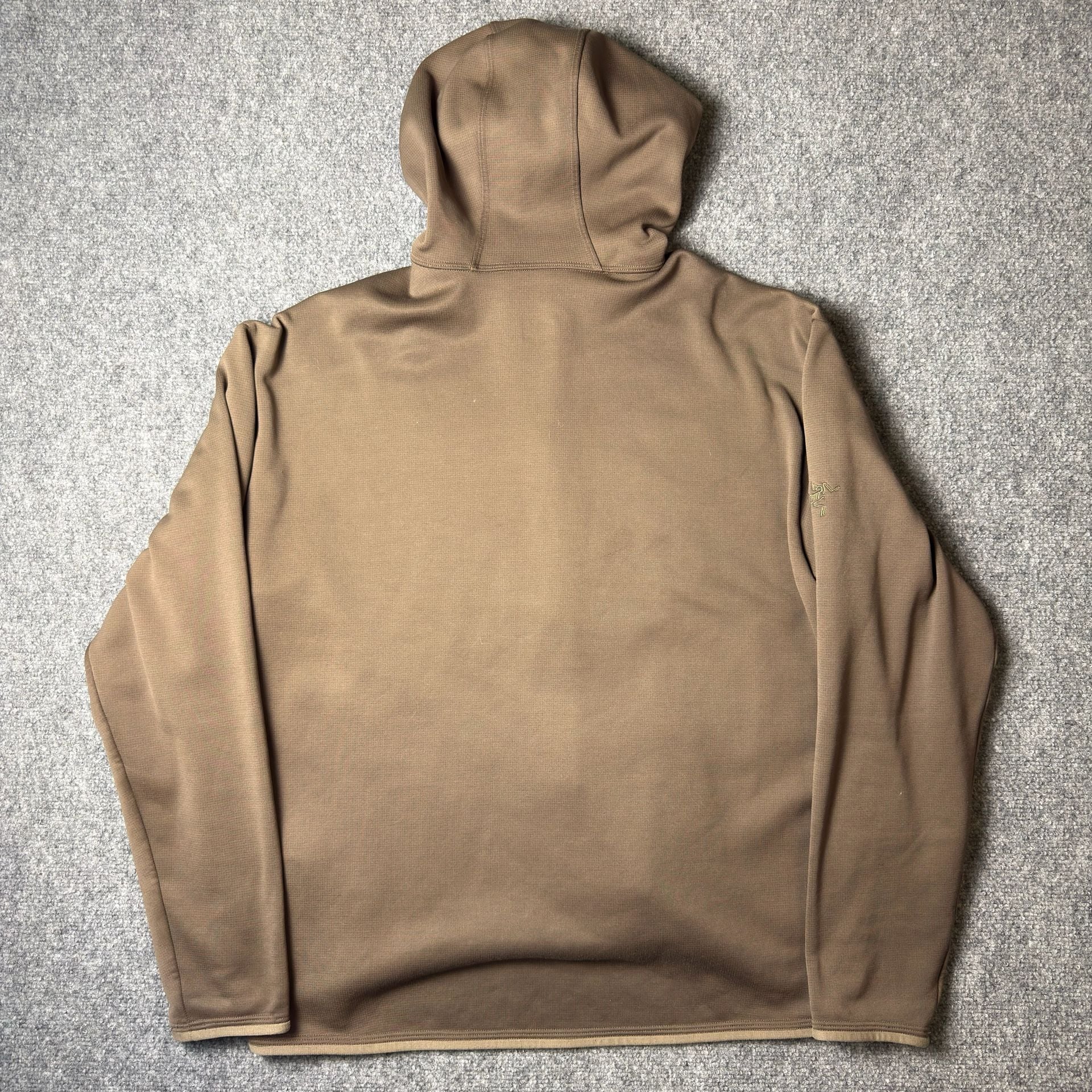 Arc'teryx Polartec Fleece Full Zip Size L Brown  8